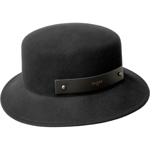 Bailey 1922 Aza packable LiteFelt hat in black
