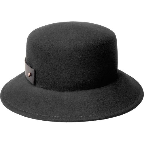 Bailey 1922 Aza packable LiteFelt hat in black, view 2